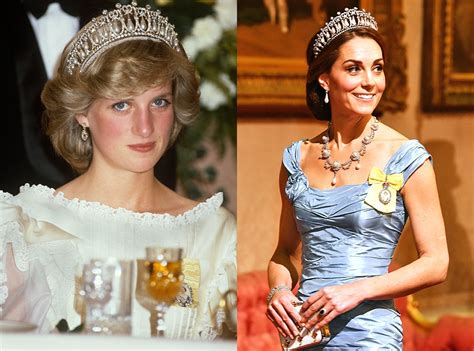 Kate Middleton Wears Princess Dianas Tiara To State Dinner