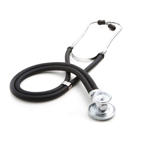 Premium Black Stethoscopes Double Tube Adult And Pediatric Stethoscope