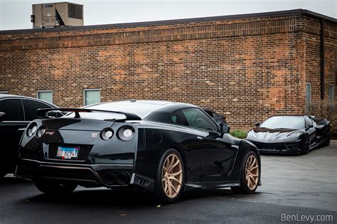 Blacked Out Nissan GT R BenLevy