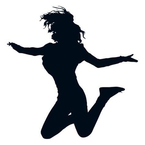 Mujer Saltando Silueta Salto Silueta Descargar Png Svg Transparente My XXX Hot Girl