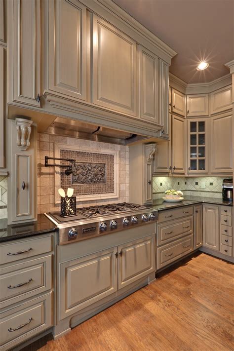 The cusine although lebanese has been improvised to include the saud. Atlanta modern kitchen cabinet hardware Traditional Kitchen with stone and countertop ...