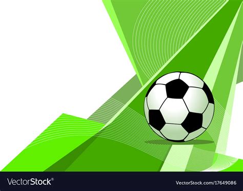 Soccer Abstract Background Royalty Free Vector Image