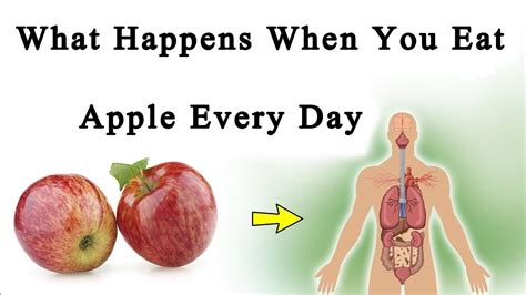 What Happens When You Eat Apple Every Day Healthy Reefs Youtube