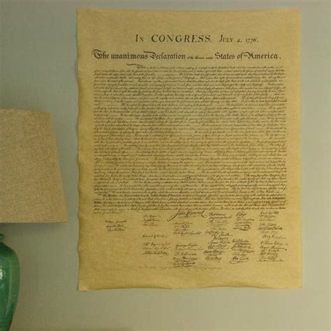 It was very important to have lee's resolution for independence, offered june 7, 1776, prefaced by a preamble that should clearly declare the causes which impelled the representatives of the people to adopt it. Declaration of Independence Full Size Reproduction ...