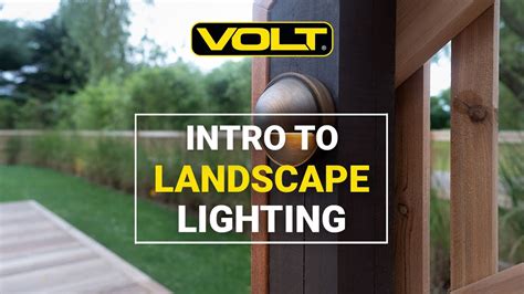 How To Install Landscape Lighting Introduction To Outdoor Lighting
