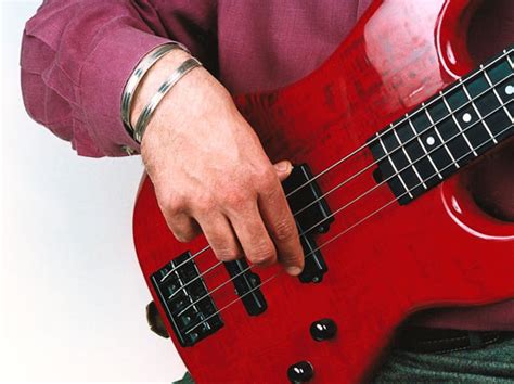 How To Position Your Right Hand For Finger Style Bass Guitar Dummies