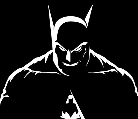 Batman Black And White By Bat Dan On Deviantart