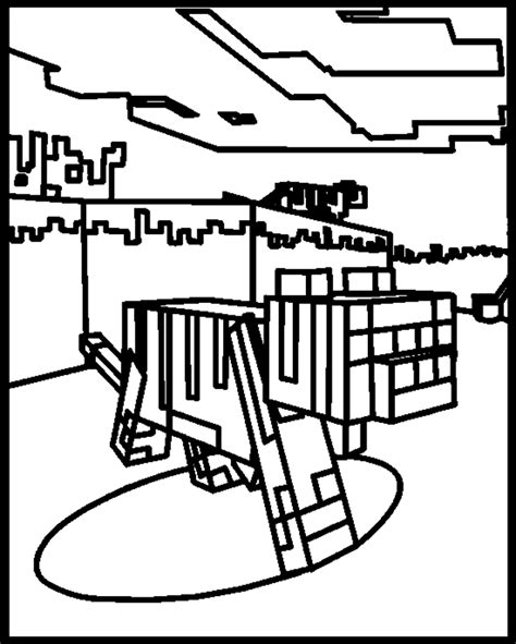 Minecraft Online Coloring Pages 20