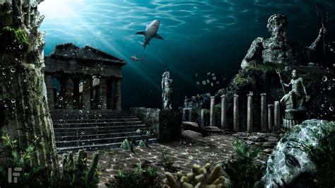70 Atlantis Underwater Wallpapers Download At Wallpaperbro Ciudad