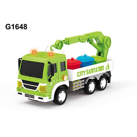China Trending Products Remote Control Excavator Ruifeng Toys Garbage