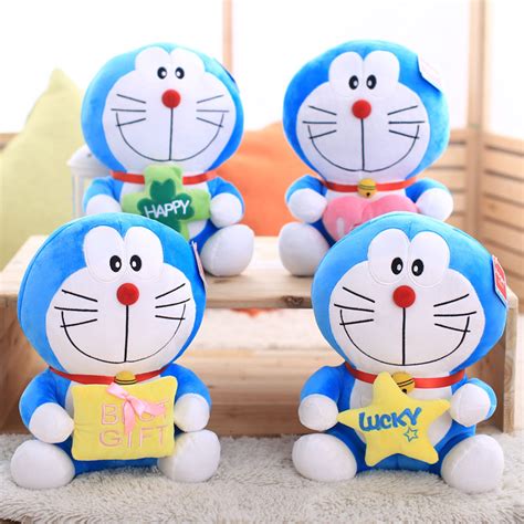 The Original Lovely Doraemon Dolls Jingle Cats Plush Toys Large Doll