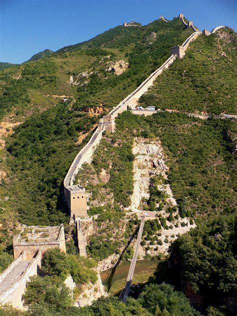 Great Wall Of China Panorama Wallpapers Wallpaper Cave