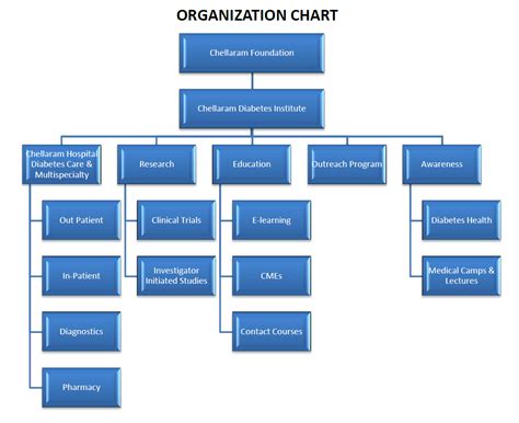 Hospital Organization Chart Chellaram Hospital Pune