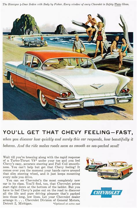 Remarkably Retro Car Ads Chevy Automobile Advertising