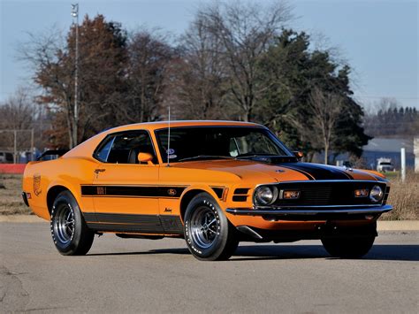 1970 Ford Mustang Mach 1 428 Super Cobra Jet Twister Muscle