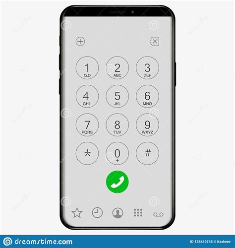 Keypad With Numbers And Letters For Phone Ios User