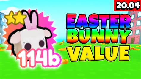 🤑 What Is The Easter Bunny In Pet Simulator X Normal Gold Rb And Dm