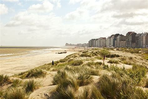 Beach Holidays By Train In Belgium North Sea Coast At Knokke Heist Near Zeebrugge Belgium For A