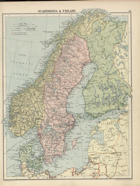 Map Of Scandinavia And Northern Europe Secretmuseum