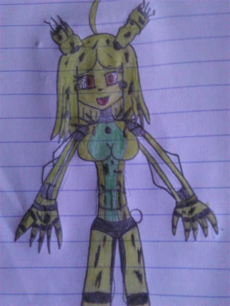 Drawkill Fnia Springbonnie By Blackskeletonranger On Deviantart