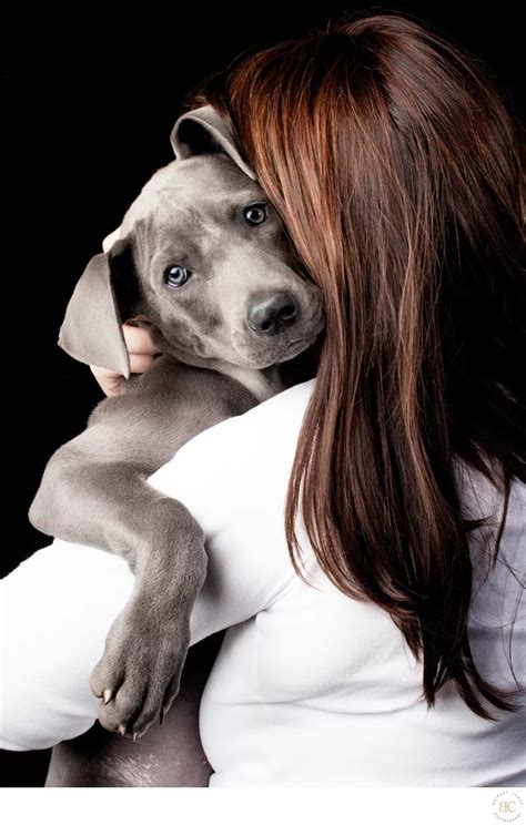 A Woman Holding A Dog Up To Her Face