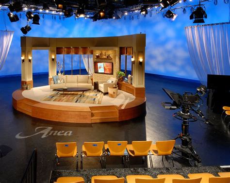 Anea Talk Show Set Design By Julie Ray Talk Show Set