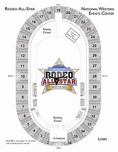 Seating Map Rodeo All Star