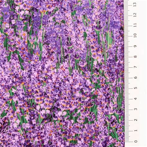 Lavender Flower Fabric By Elizabeths Studio Modes4u