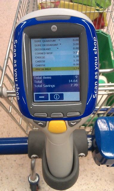 Nakupování rovnou do tašky pomocí ručního skeneru. Tesco Scan as you shop | Explore Inverness Trucker's ...