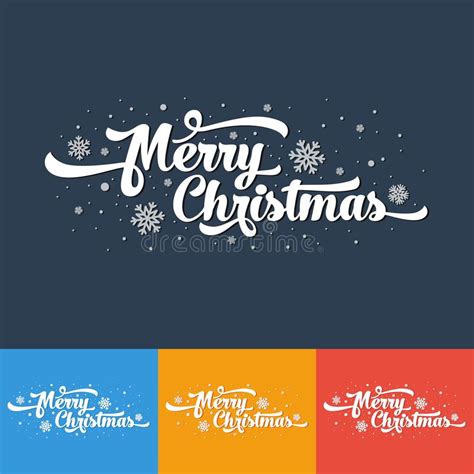 vectortekst op kleurenachtergrond het vrolijke kerstmis van letters voorzien voor uitnodiging