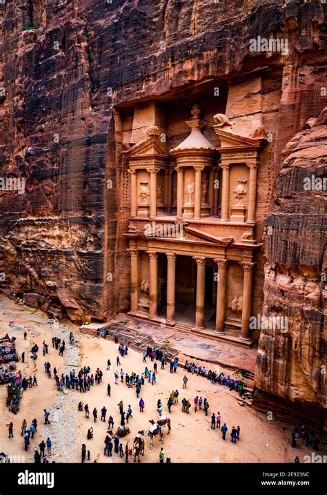 Jordan Petra Aerial High Resolution Stock Photography And Images Alamy