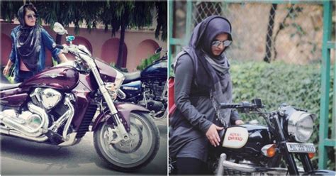 Meet Roshni Misbah Delhis Badass ‘hijabi Biker Whos Become An