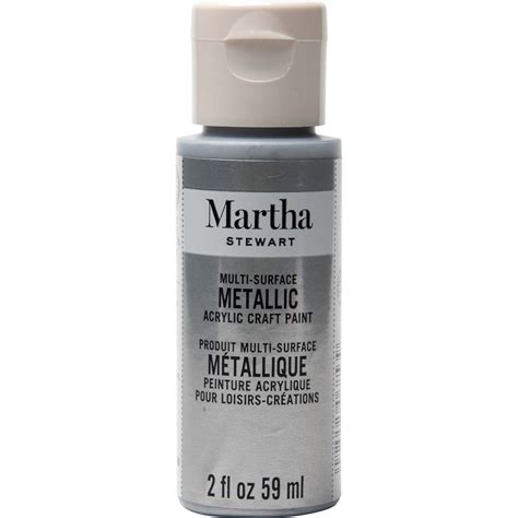 Shop Plaid Martha Stewart Multi Surface Metallic Acrylic Craft Paint