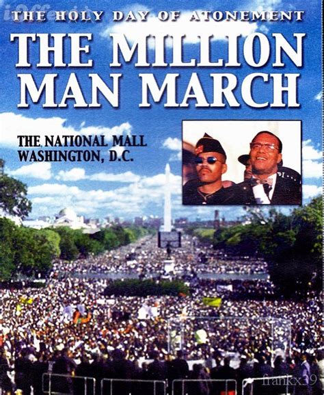 Million Man March October 16 1995 On This Date The Million Man March