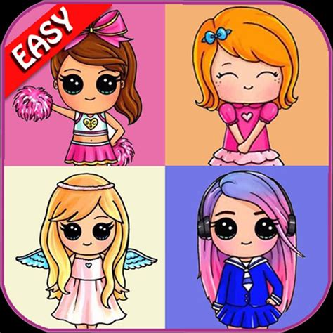 See more ideas about cute drawings, kawaii drawings, cute kawaii drawings. How To Draw Cute Girls for Android - APK Download