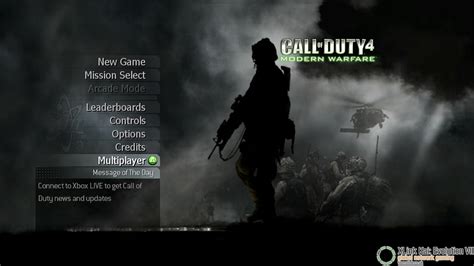 Call Of Duty 4 Modern Warfare Xbox 360 Team Xlink Wiki