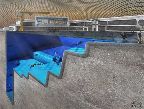 Worlds Deepest Pool To Be Built In The Uk Pool