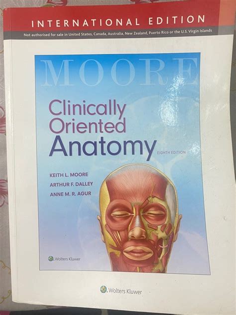 Moore Clinically Oriented Anatomy Hobbies And Toys Books And Magazines