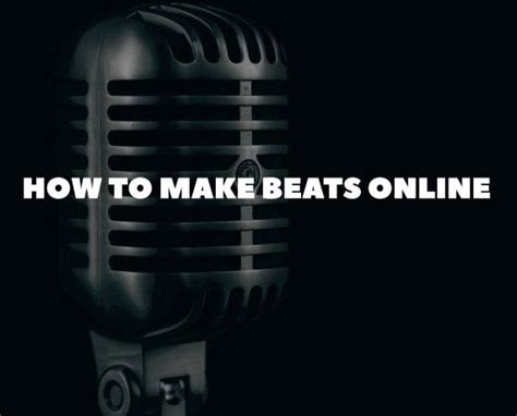 The 5 Steps To Making Beats Online Vtutor