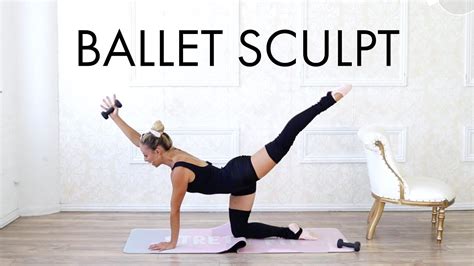 30 Min Full Body Ballet Sculpt Beginner Barre Home Workout Perfect Looks