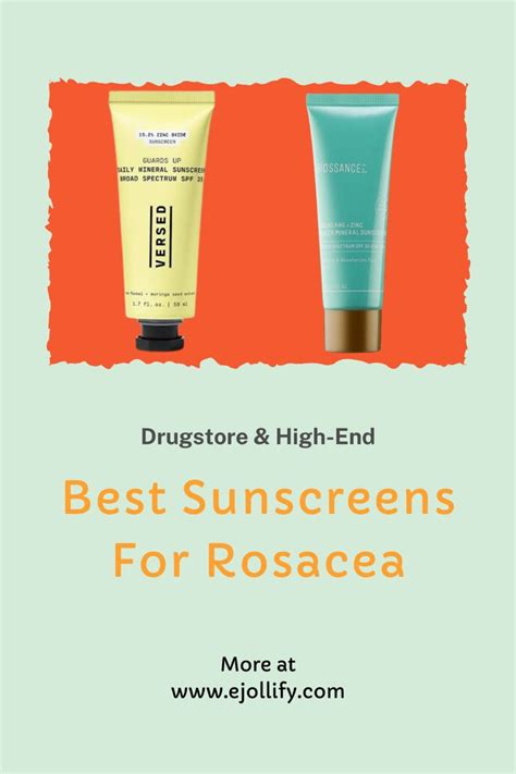 7 Best Sunscreen For Rosacea • 2021 In 2021 Sunscreen For Sensitive