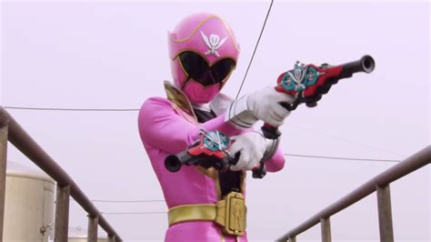 Emma Goodall Pink Super Megaforce Ranger Morphin Legacy