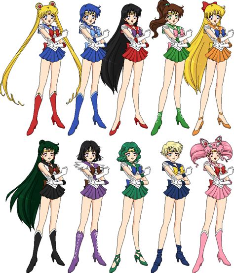 Sailor Scouts With Images Sailor Moon Character Pretty Guardian