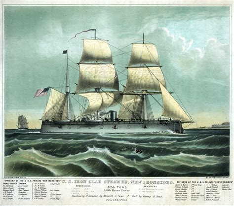 Uss New Ironsides — Daily Observations From The Civil War