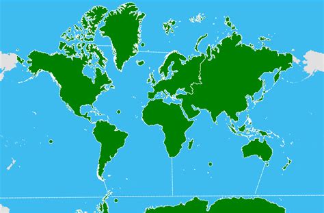 Calor Completo Sinsonte Mapa Continentes Y Oceanos Puede Soportar