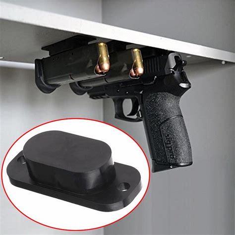 Gun Magnet Mount Holster Draw Home Load Firearm For Pistol Self