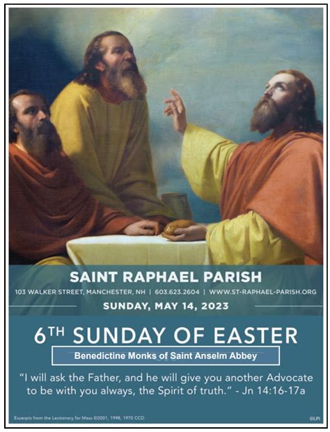 Bulletins May August 2023 Saint Raphael Parish