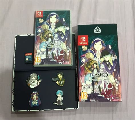 Re Zero The Prophecy Of The Throne Nintendo Switch Video Gaming