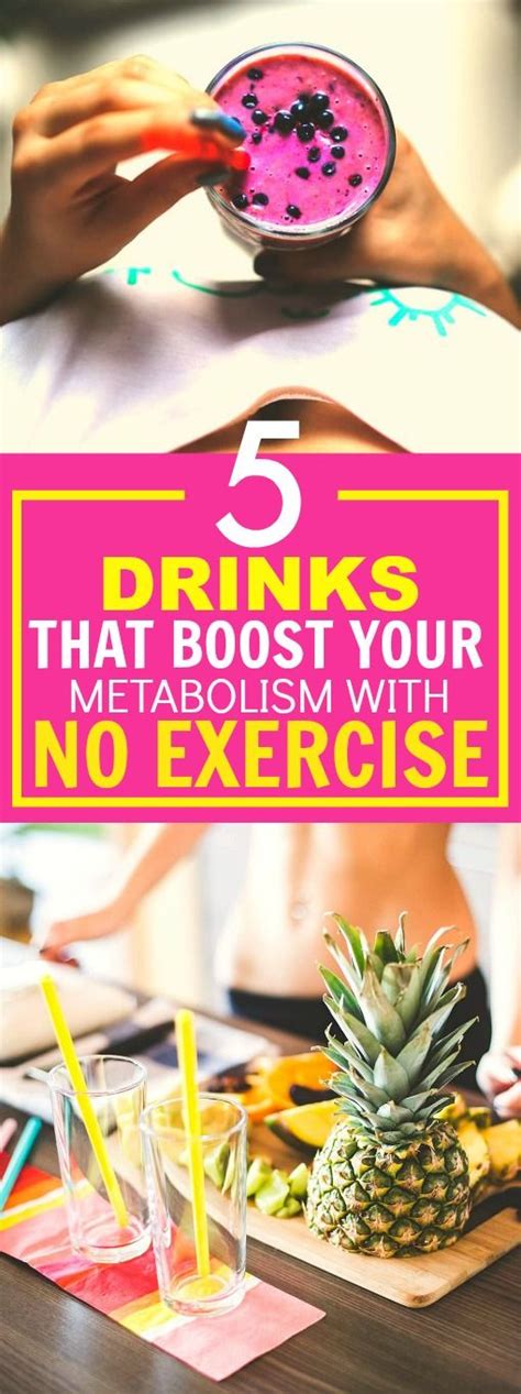 It's also in many fortified foods (such as cereals, orange juice, and soy or almond milk), canned salmon, turnip greens, kale, and tofu. 5 Easy Drinks that will Boost Your Metabolism | Metabolism ...
