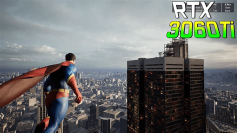 Superman Demo Unreal Engine 5 Rtx 3060 Ti Youtube